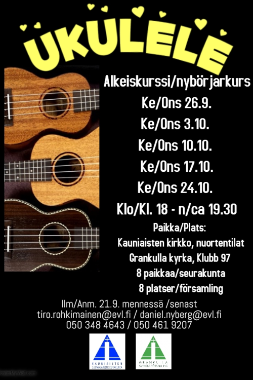 Tvåspråkig ukulelekurs Tvåspråkig ukulelekurs