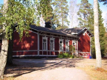 huvudbyggnaden på mataskär